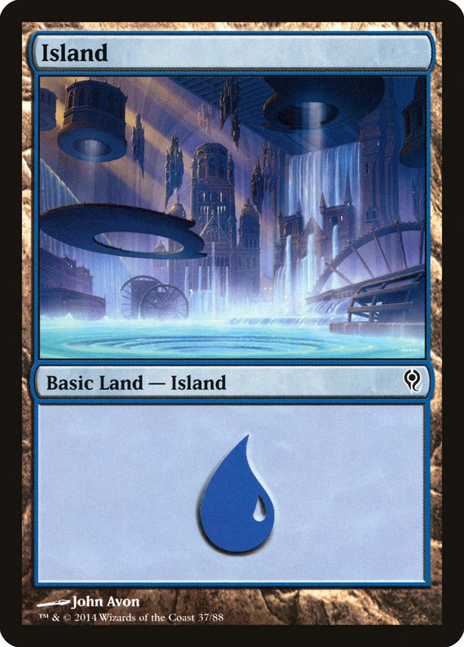 Island (37) [Duel Decks: Jace vs. Vraska] | Clutch Gaming