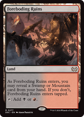 Foreboding Ruins [Duskmourn: House of Horror Commander] | Clutch Gaming