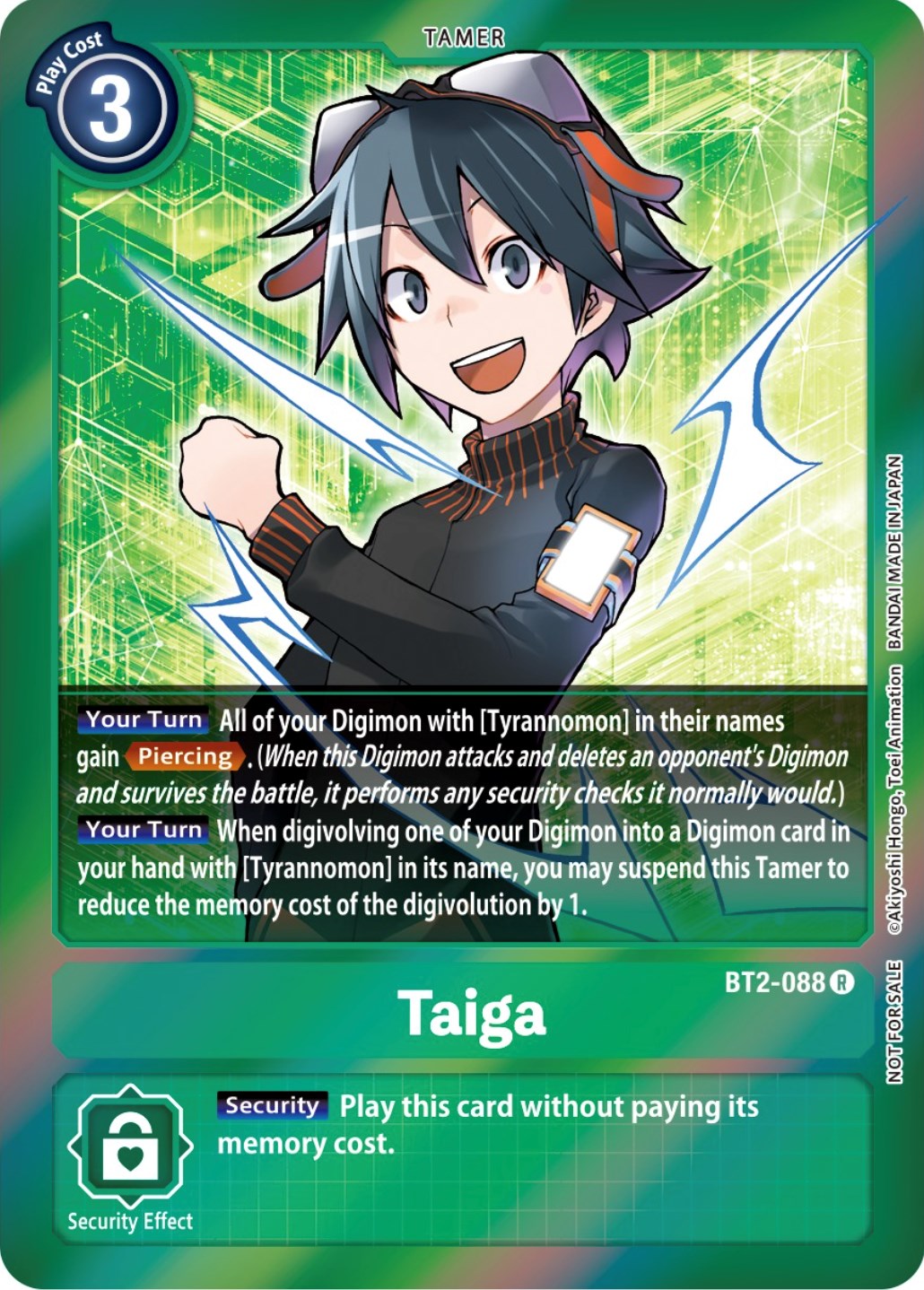 Taiga [BT2-088] (Event Pack 4) [Release Special Booster Promos] | Clutch Gaming