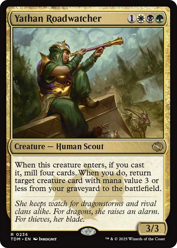 Yathan Roadwatcher [Tarkir: Dragonstorm] | Clutch Gaming