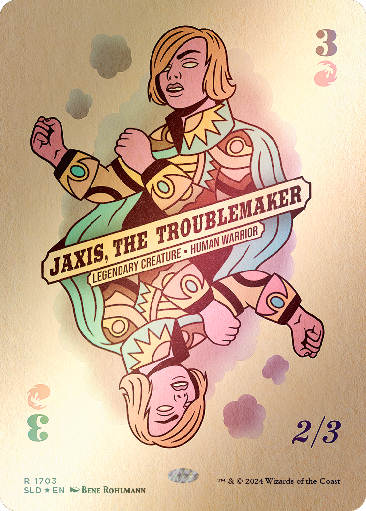 Jaxis, the Troublemaker (Rainbow Foil) [Secret Lair Drop Series] | Clutch Gaming