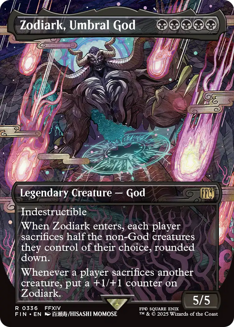 Zodiark, Umbral God (Borderless) [FINAL FANTASY] | Clutch Gaming