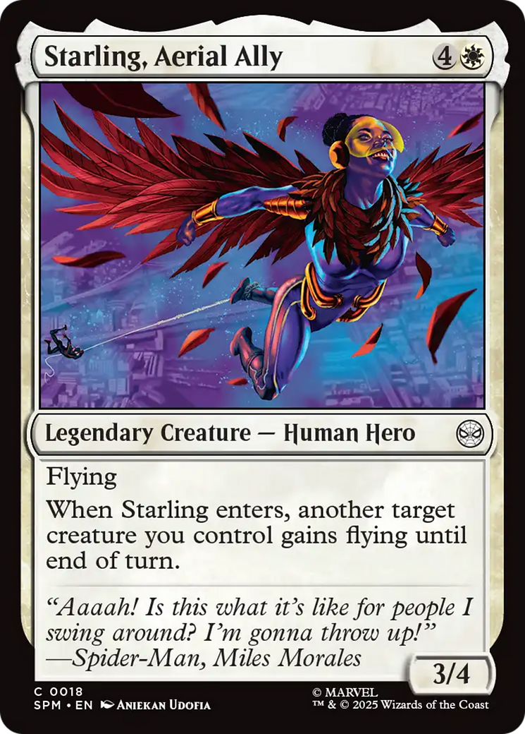 Starling, Aerial Ally [Marvel's Spider-Man] | Clutch Gaming