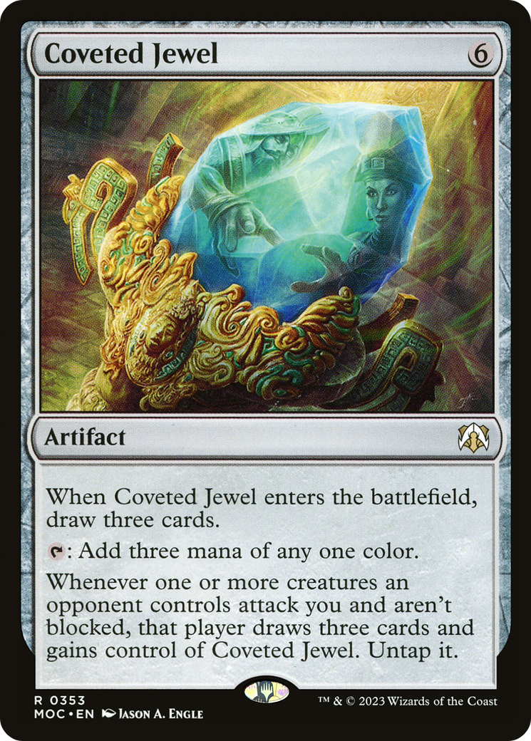 Coveted Jewel (Ripple Foil) [Modern Horizons 3 Commander] | Clutch Gaming