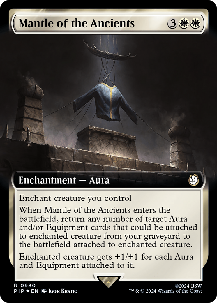 Mantle of the Ancients (Extended Art) (Surge Foil) [Fallout] | Clutch Gaming