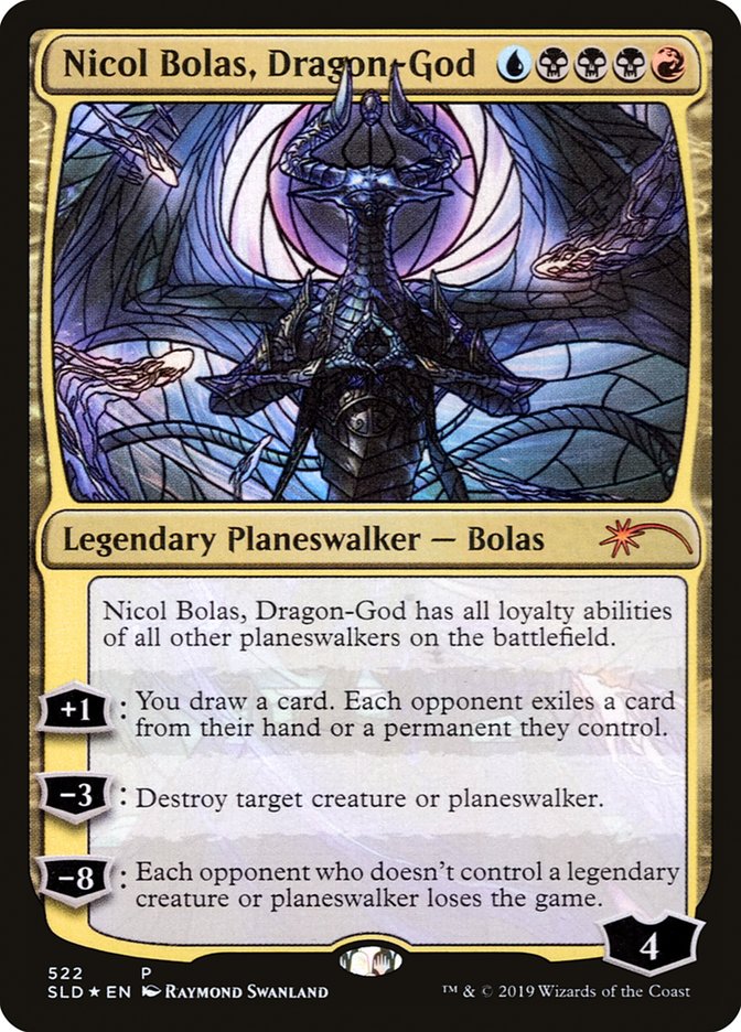 Nicol Bolas, Dragon-God (Stained Glass) [Secret Lair Drop Promos] | Clutch Gaming