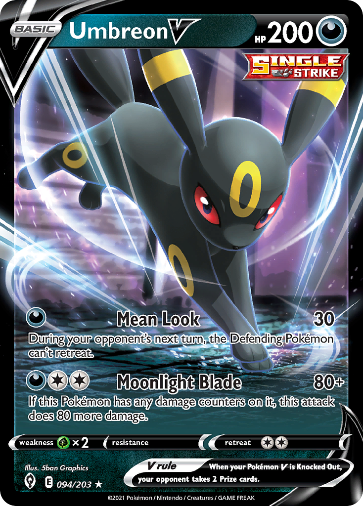 Umbreon V (094/203) (Intro Deck) [Sword & Shield: Evolving Skies] | Clutch Gaming