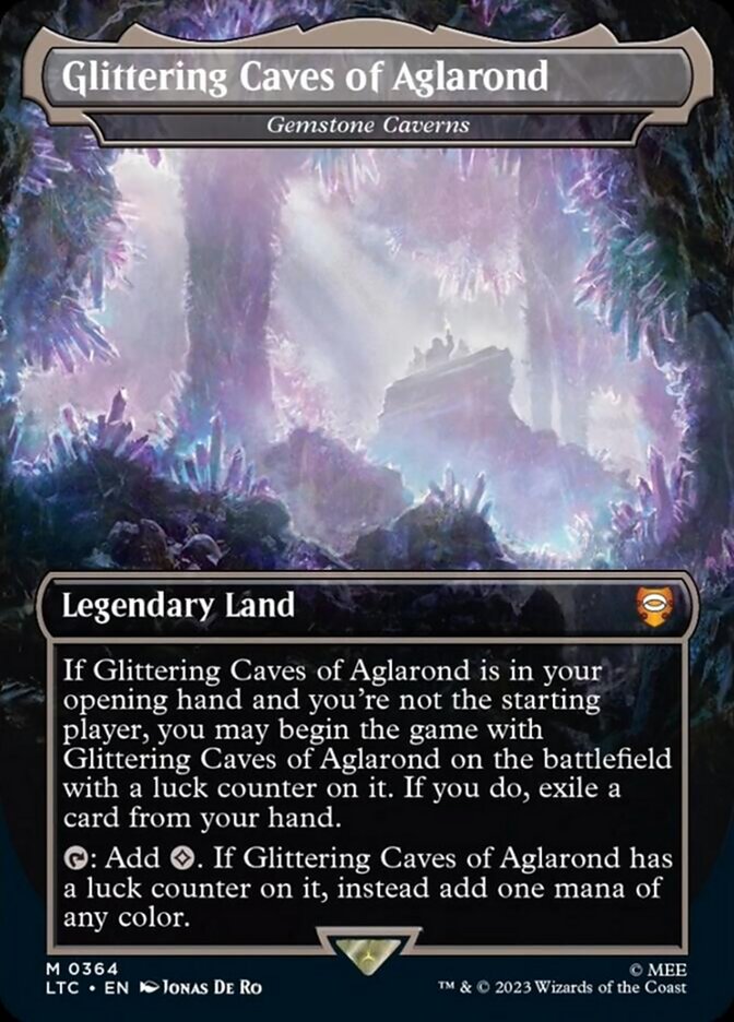 Glittering Caves of Aglarond - Gemstone Caverns [The Lord of the Rings: Tales of Middle-Earth Commander] | Clutch Gaming