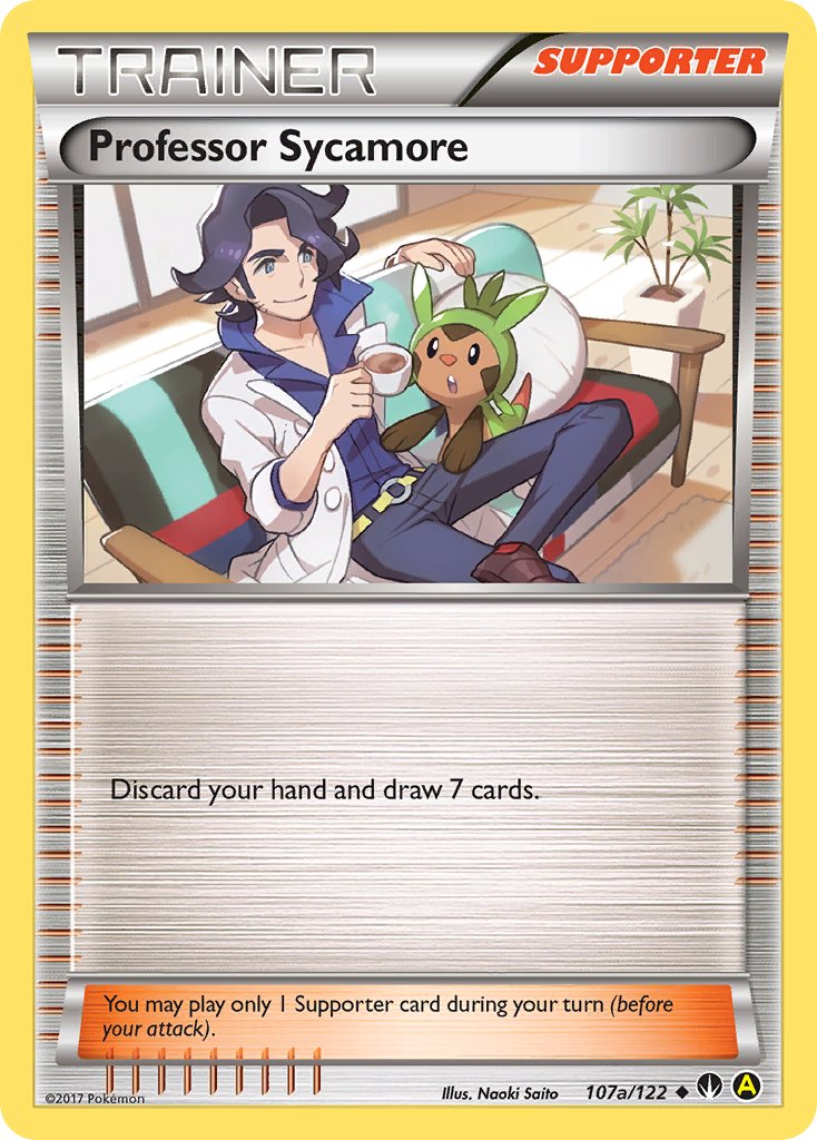 Professor Sycamore (107a/122) [Alternate Art Promos] | Clutch Gaming