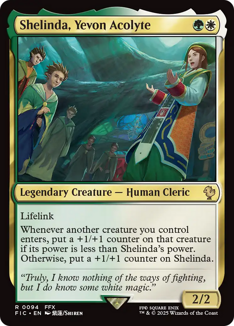 Shelinda, Yevon Acolyte [FINAL FANTASY Commander] | Clutch Gaming
