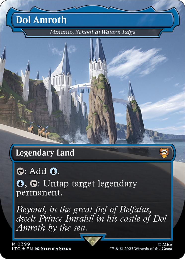 Dol Amroth - Minamo, School at Water's Edge (Surge Foil Realms and Relics) [The Lord of the Rings: Tales of Middle-Earth Commander] | Clutch Gaming
