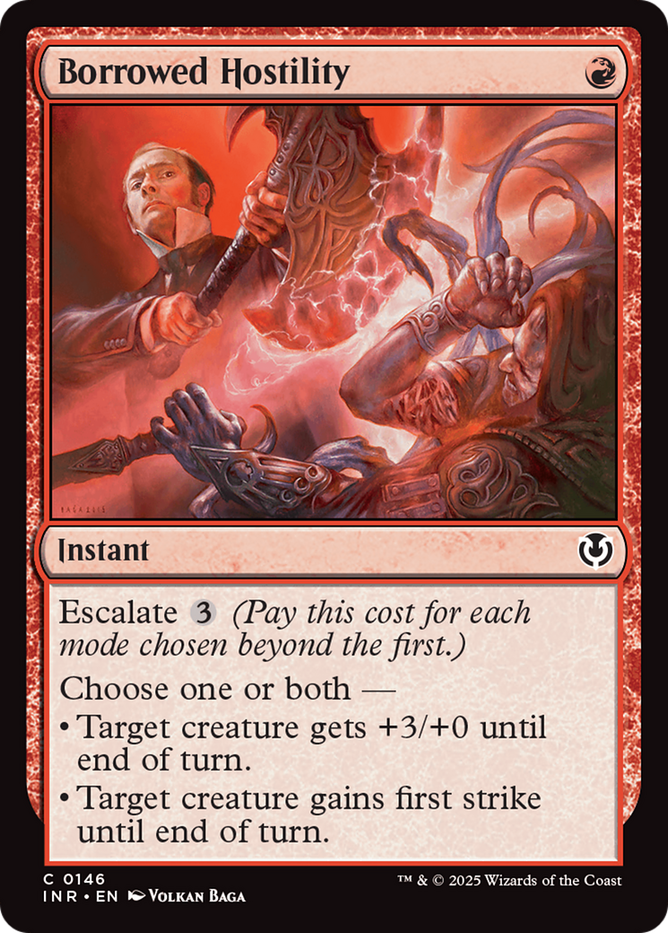 Borrowed Hostility [Innistrad Remastered] | Clutch Gaming