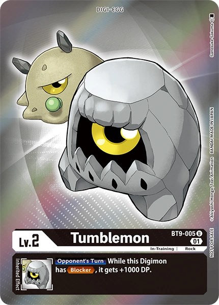 Tumblemon [BT9-005] (Alternative Art - Box Topper) [X Record] | Clutch Gaming