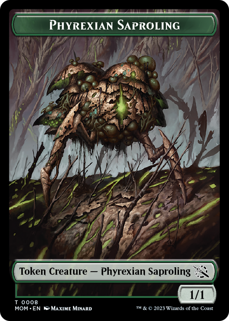 Phyrexian Saproling Token [March of the Machine Tokens] | Clutch Gaming