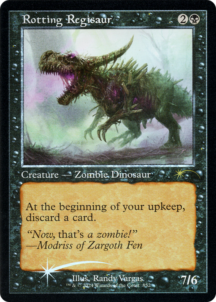 Rotting Regisaur (Retro Frame) [Secret Lair Drop Series] | Clutch Gaming