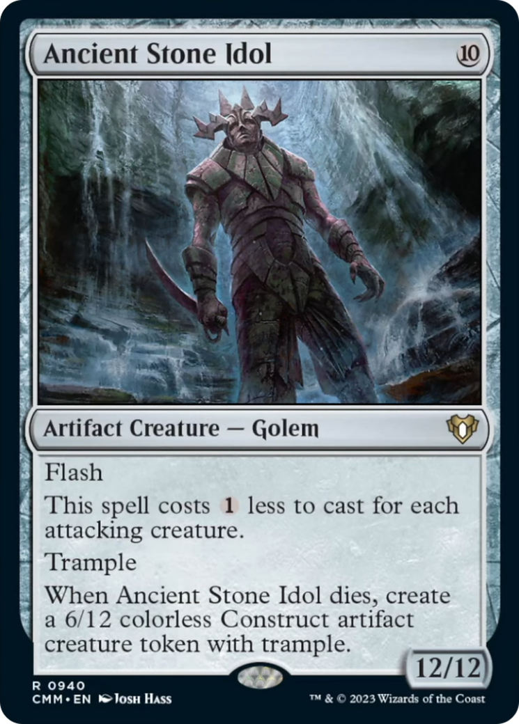 Ancient Stone Idol [Commander Masters] | Clutch Gaming