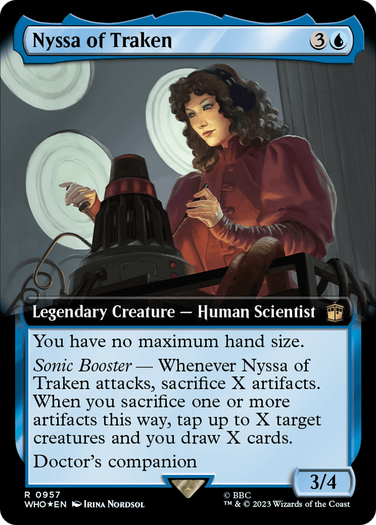 Nyssa of Traken (Extended Art) (Surge Foil) [Doctor Who] | Clutch Gaming