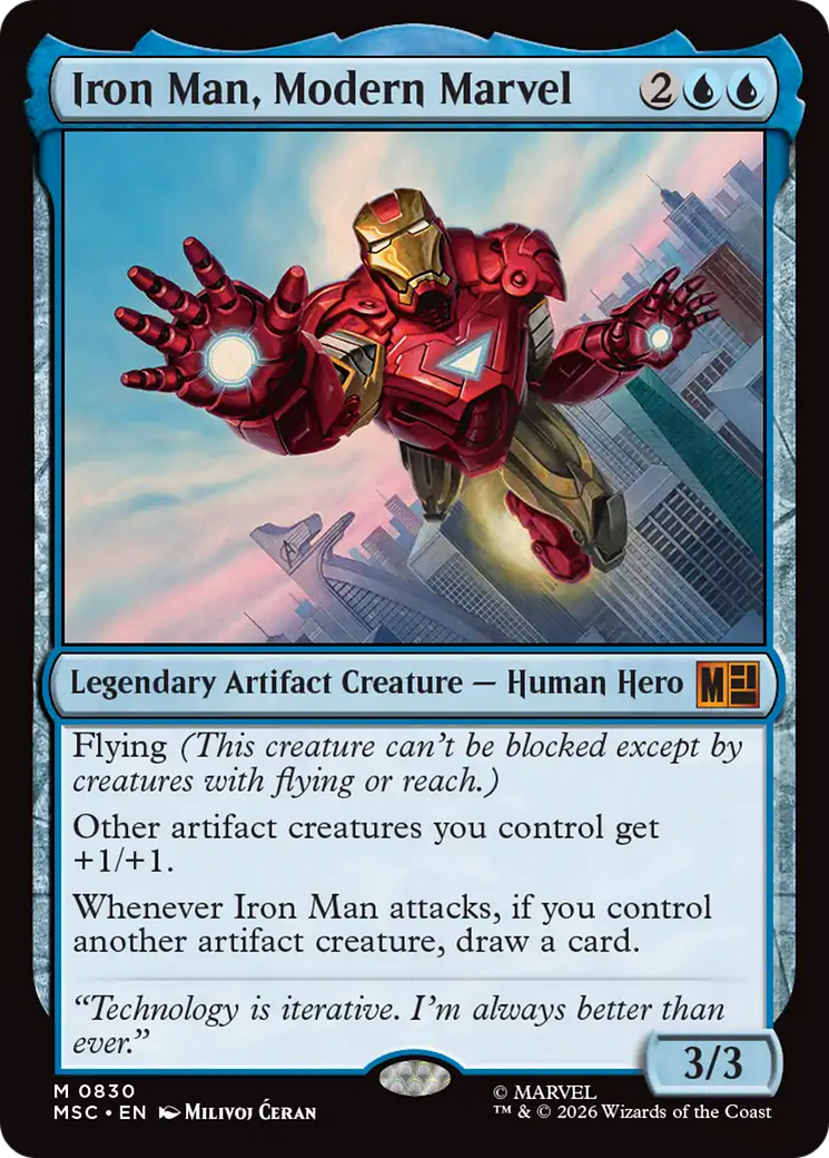 Iron Man, Modern Marvel [Marvel Super Heroes Commander] | Clutch Gaming