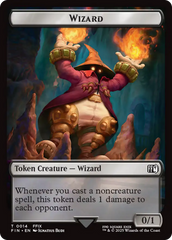 Bird (0016) // Wizard (0014) Double-Sided Token [FINAL FANTASY Tokens] | Clutch Gaming