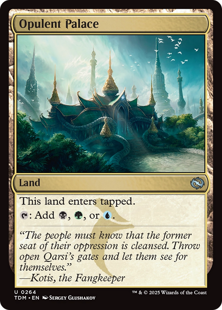 Opulent Palace [Tarkir: Dragonstorm] | Clutch Gaming