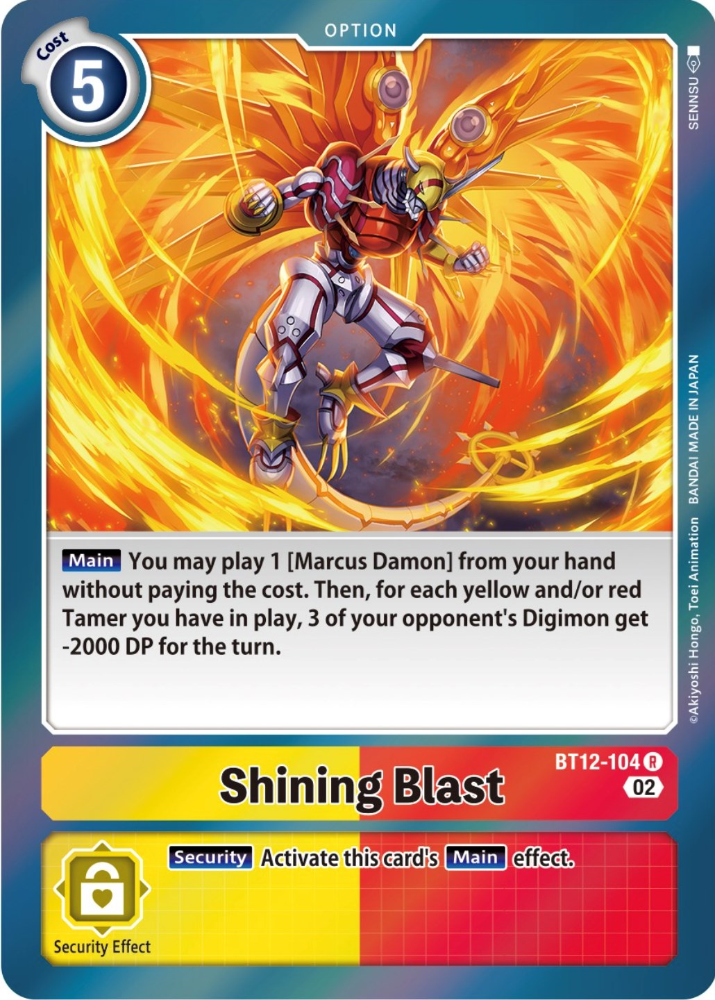 Shining Blast [BT12-104] [Across Time] | Clutch Gaming