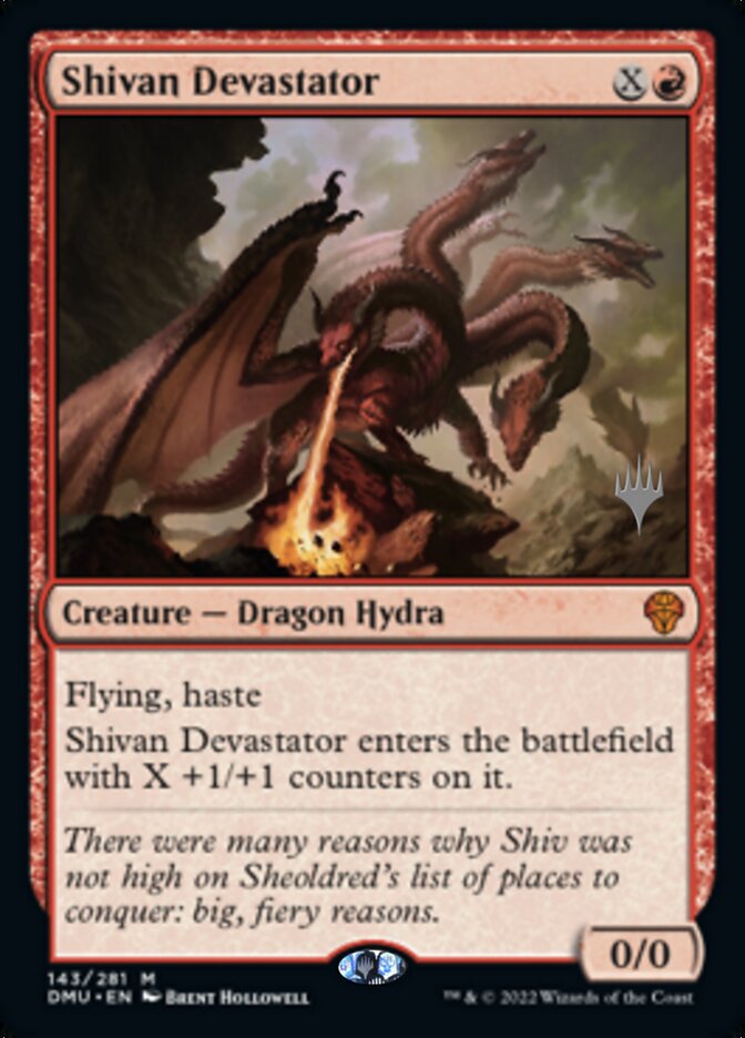 Shivan Devastator (Promo Pack) [Dominaria United Promos] | Clutch Gaming