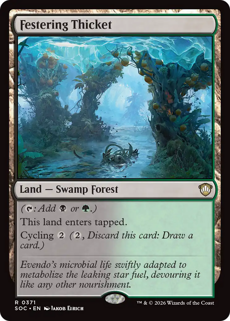 Festering Thicket [Secrets of Strixhaven Commander] | Clutch Gaming