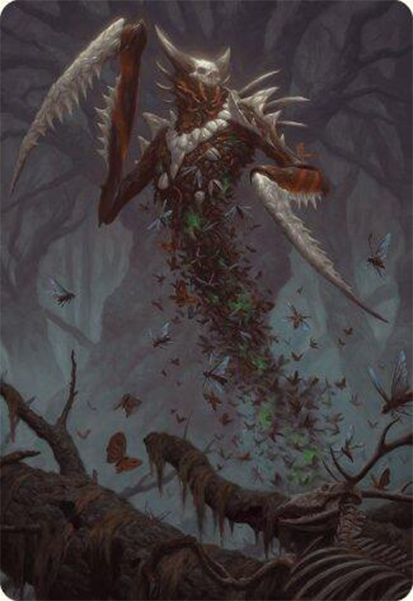 Grist, the Plague Swarm Art Card [Modern Horizons 3 Art Series] | Clutch Gaming