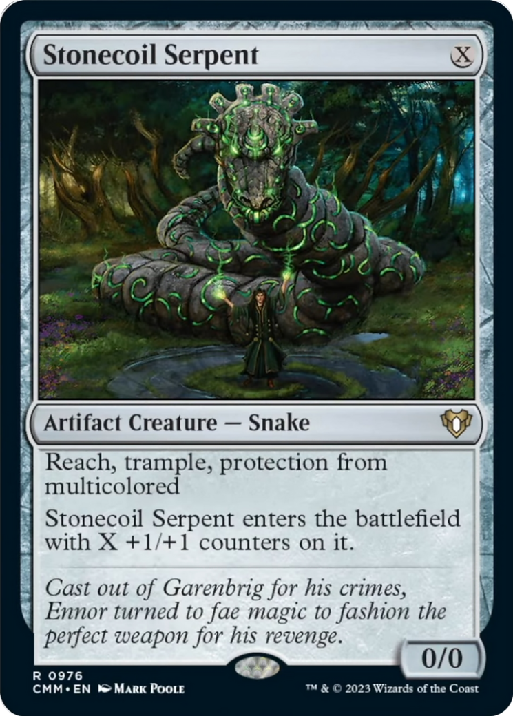 Stonecoil Serpent [Commander Masters] | Clutch Gaming