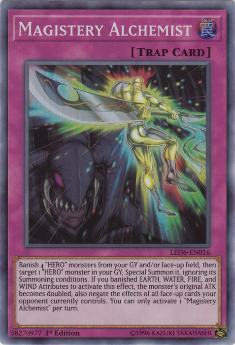 Magistery Alchemist [LED6-EN016] Super Rare | Clutch Gaming