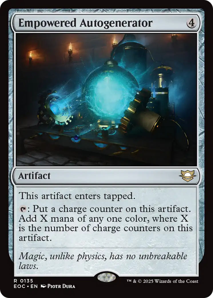 Empowered Autogenerator [Edge of Eternities Commander] | Clutch Gaming
