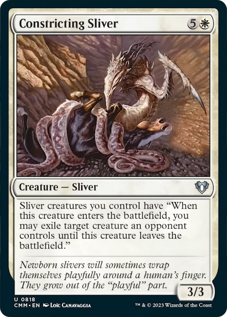 Constricting Sliver [Commander Masters] | Clutch Gaming