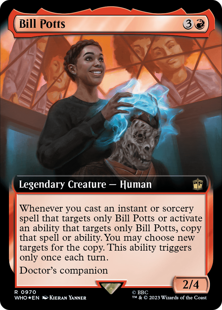 Bill Potts (Extended Art) (Surge Foil) [Doctor Who] | Clutch Gaming