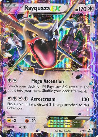 Rayquaza EX (XY69) (Jumbo Card) [XY: Black Star Promos] | Clutch Gaming