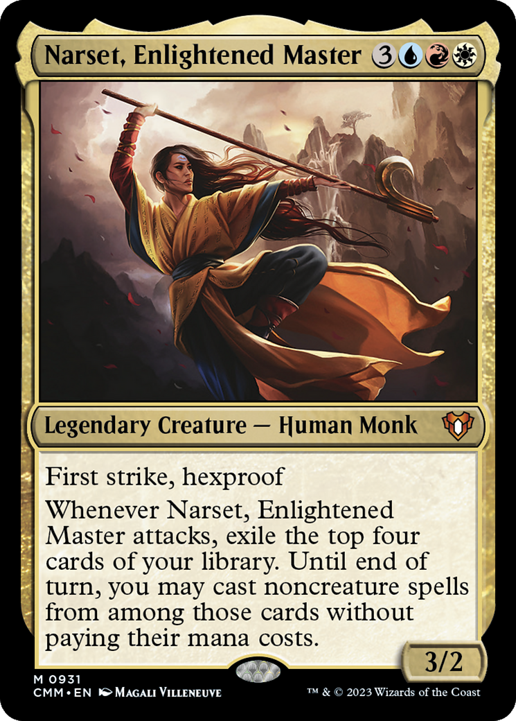 Narset, Enlightened Master [Commander Masters] | Clutch Gaming