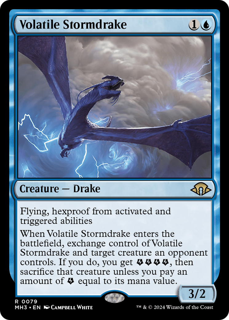 Volatile Stormdrake [Modern Horizons 3] | Clutch Gaming