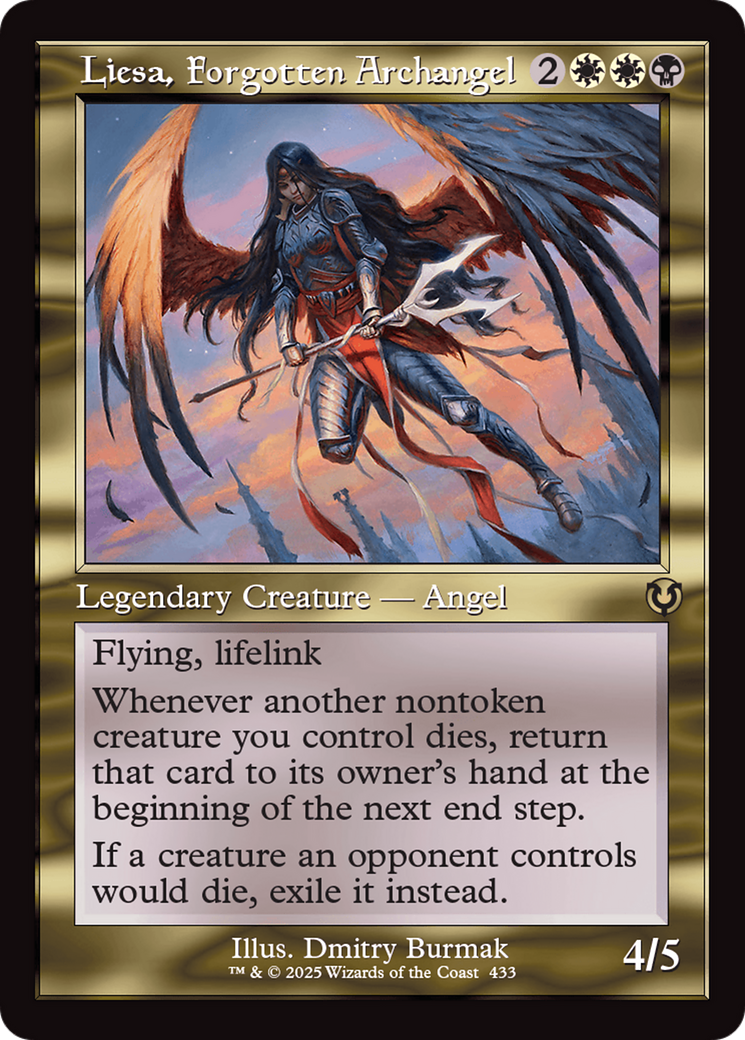 Liesa, Forgotten Archangel (Retro Frame) [Innistrad Remastered] | Clutch Gaming