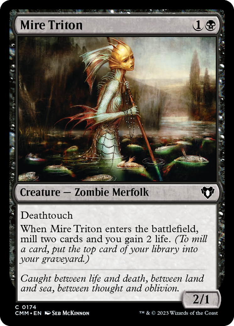 Mire Triton [Commander Masters] | Clutch Gaming