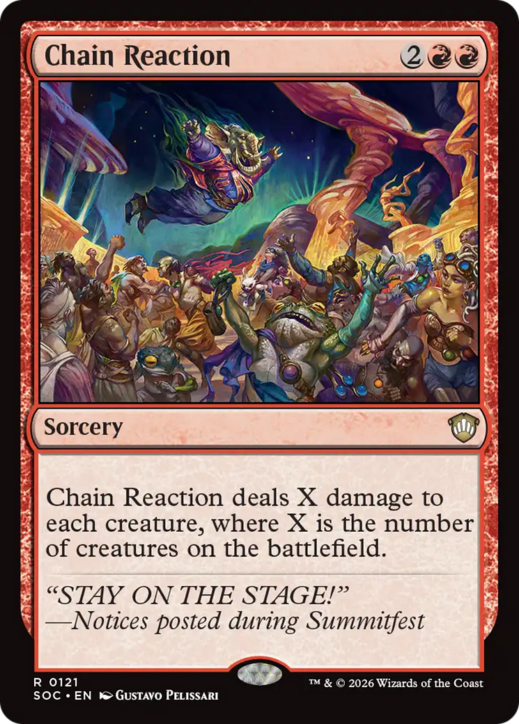 Chain Reaction [Secrets of Strixhaven Commander] | Clutch Gaming
