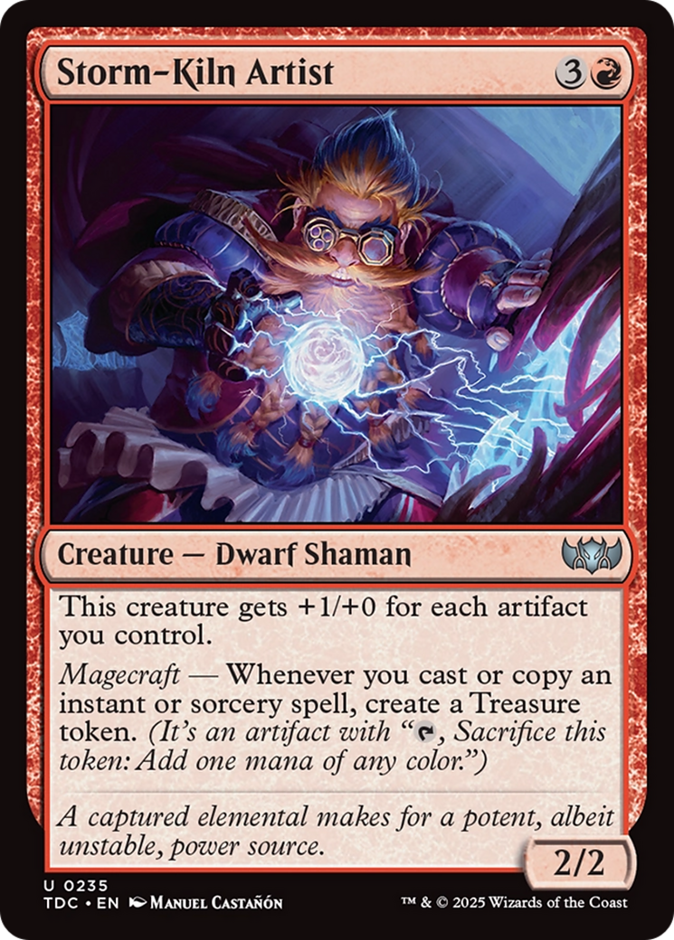 Storm-Kiln Artist [Tarkir: Dragonstorm Commander] | Clutch Gaming