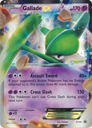 Gallade EX (XY45) (Jumbo Card) [XY: Black Star Promos] | Clutch Gaming