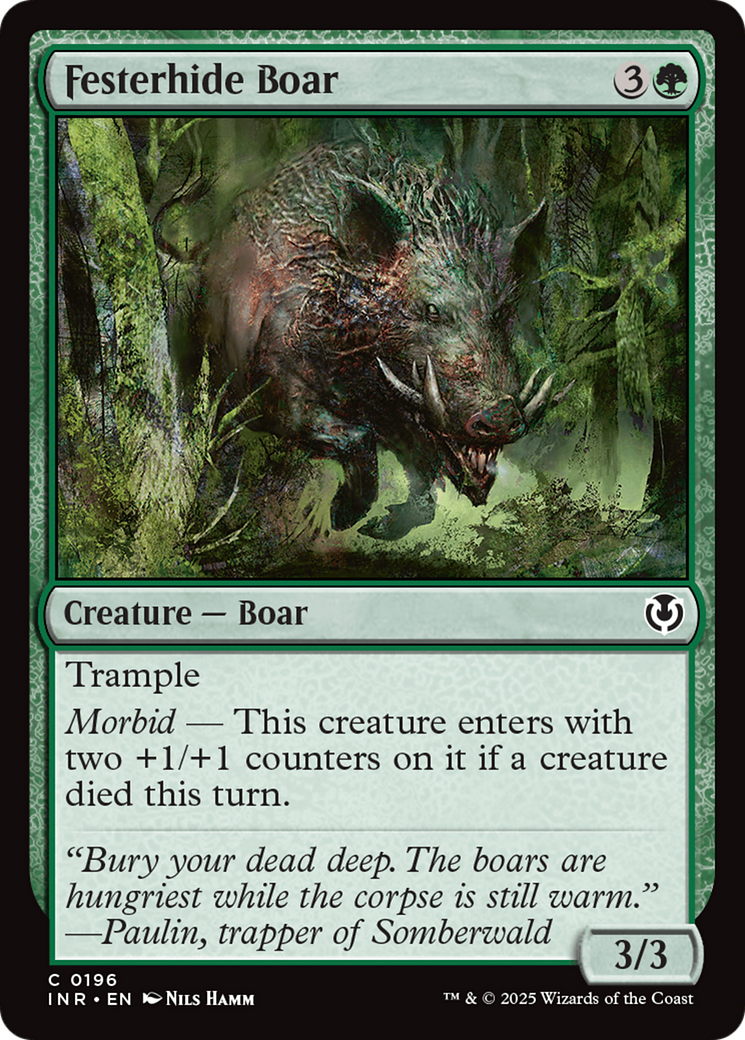 Festerhide Boar [Innistrad Remastered] | Clutch Gaming