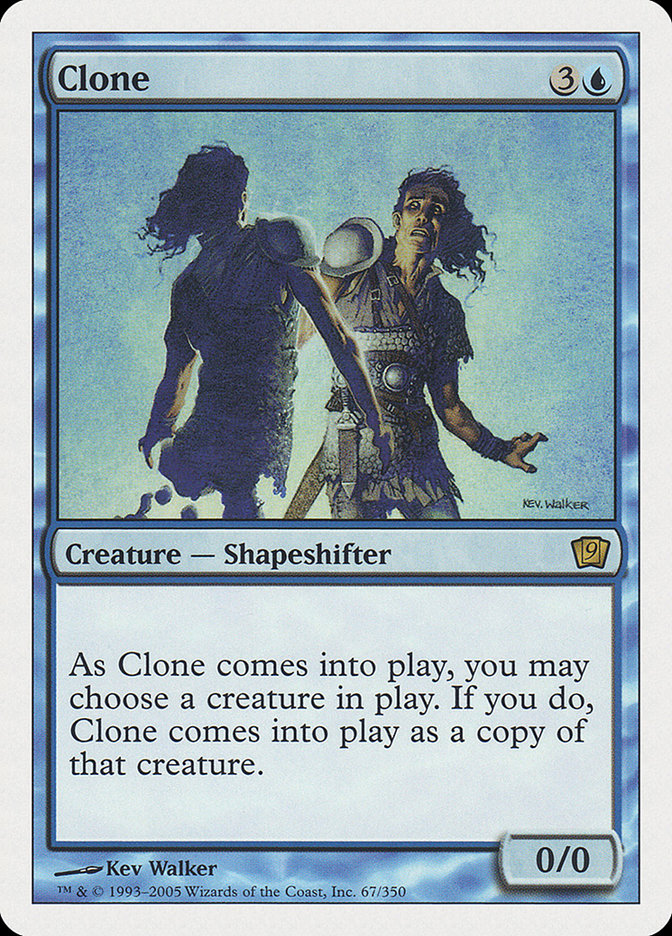 Clone (9th Edition) [Oversize Cards] | Clutch Gaming