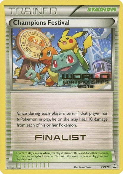 Champions Festival (XY176) (2016 Finalist) [XY: Black Star Promos] | Clutch Gaming