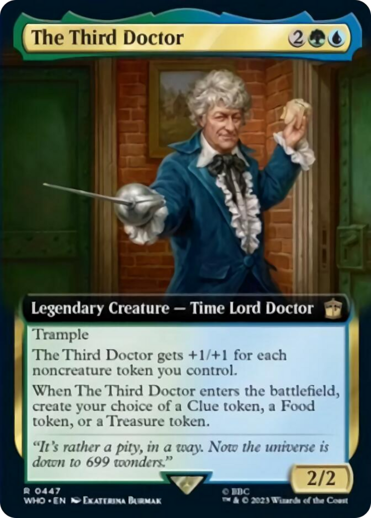 The Third Doctor (Extended Art) [Doctor Who] | Clutch Gaming