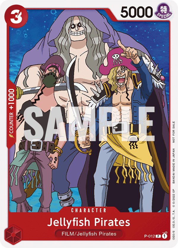 Jellyfish Pirates (One Piece Film Red) [One Piece Promotion Cards] | Clutch Gaming