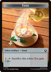 Clue (0018) // Food (0021) Double-Sided Tokens [Avatar: The Last Airbender Tokens] | Clutch Gaming