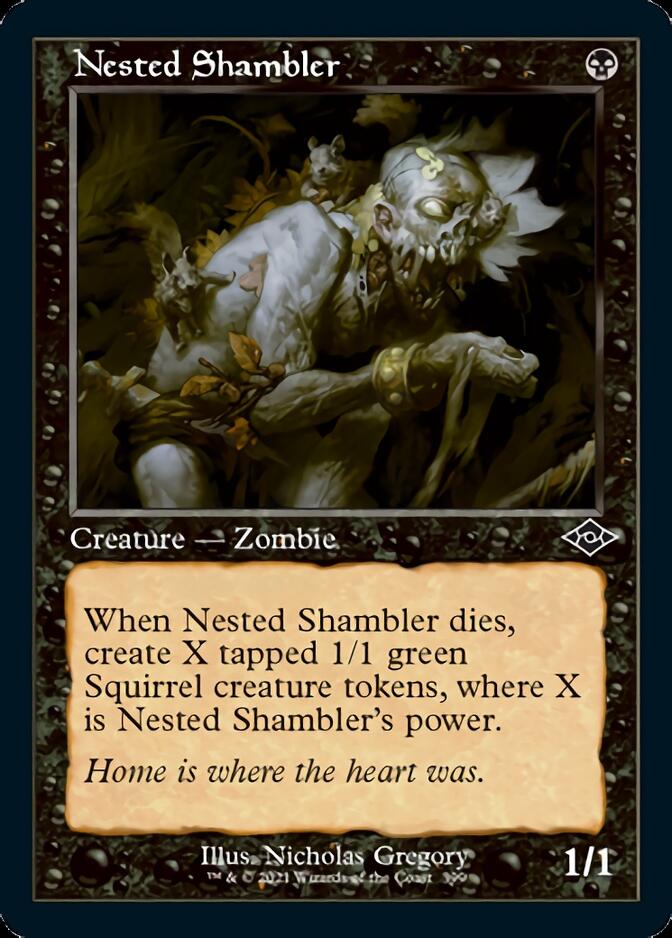 Nested Shambler (Retro Foil Etched) [Modern Horizons 2] | Clutch Gaming