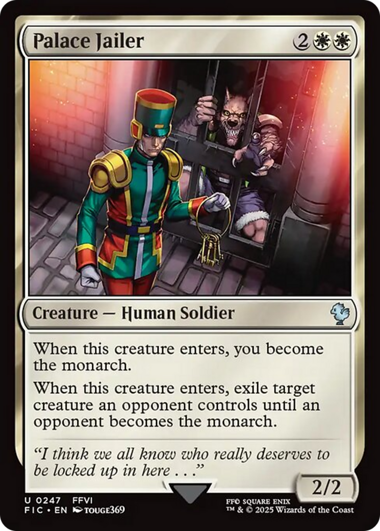Palace Jailer [FINAL FANTASY Commander] | Clutch Gaming