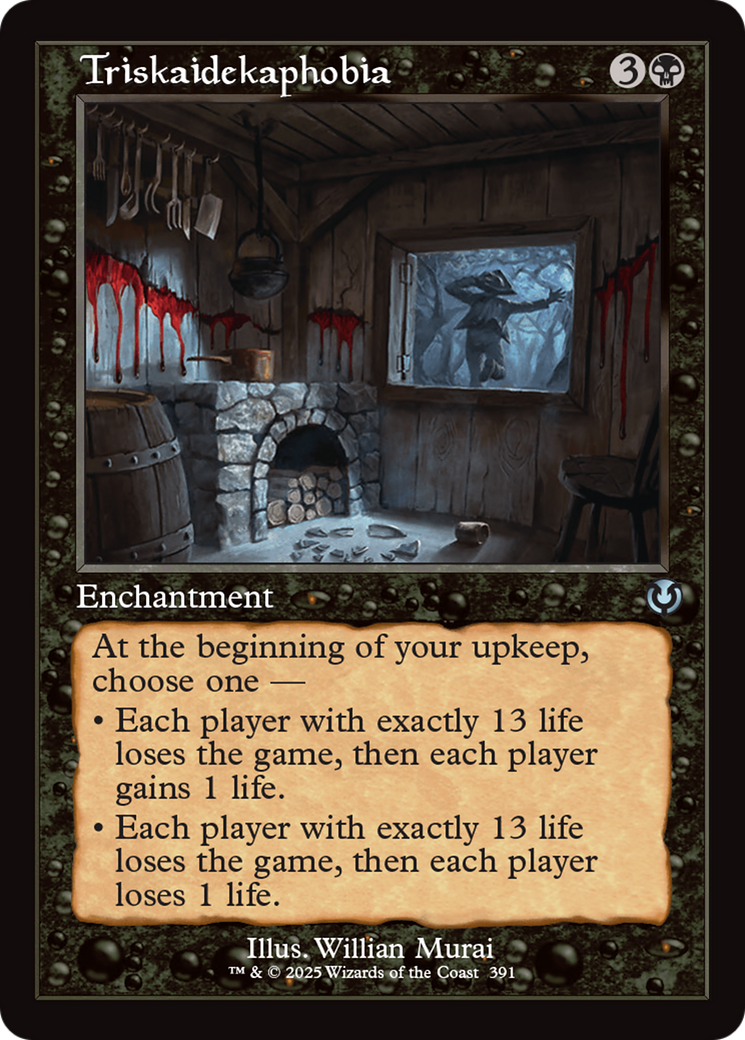 Triskaidekaphobia (Retro Frame) [Innistrad Remastered] | Clutch Gaming